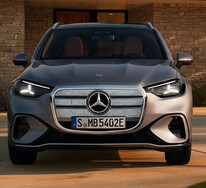 Mercedes-Benz GLC EQ Mercedes-Benz GLC EQ in silber, Frontansicht