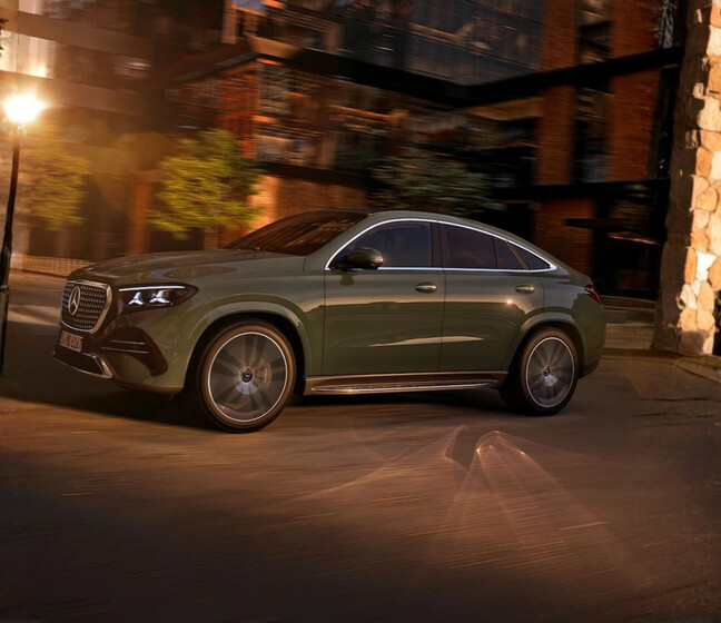 Mercedes-Benz GLE Coupe, Seitenansicht