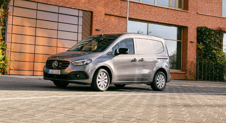 Mercedes-Benz Citan in silber - urbane Mobilität
