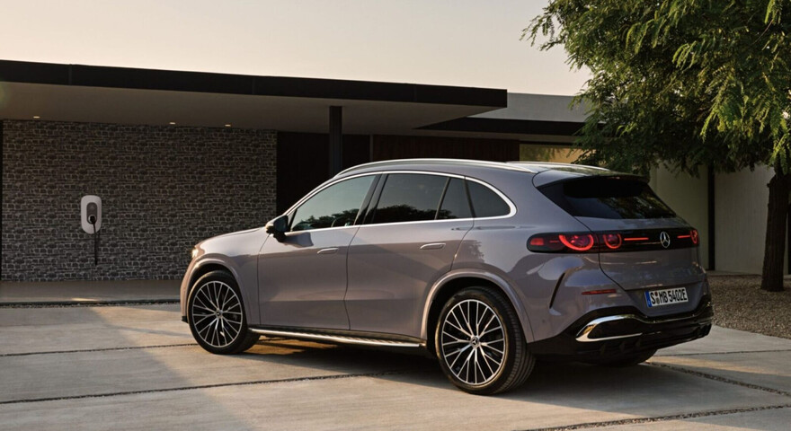 Mercedes-Benz GLC EQ, Heckansicht