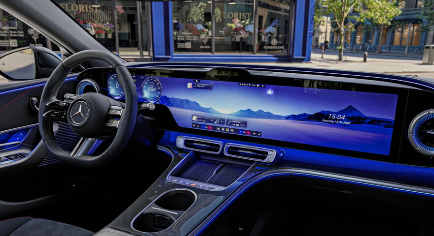 Mercedes-Benz C-Klasse elektrisch Innenraum