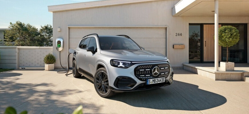 Mercedes-Benz GLB EQ Mercedes-Benz GLB EQ beim Laden
