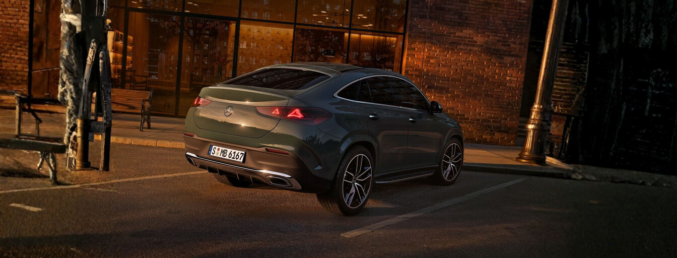 Mercedes-Benz GLE Coupé, Heckansicht