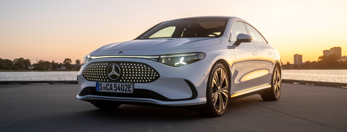 Mercedes-Benz CLA EQ inr ot, Frontansicht