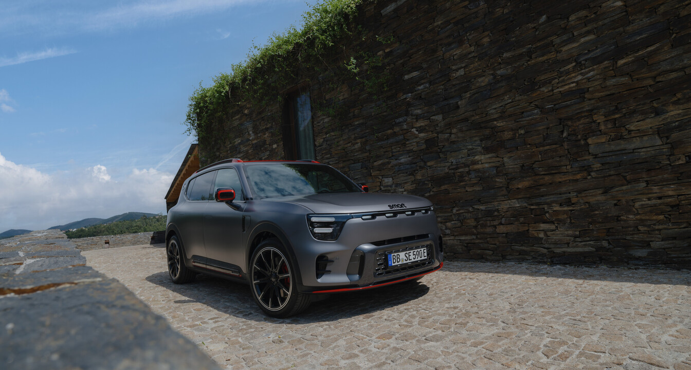 smart #5 Brabus smart #5 Brabus in grau, Frontansicht