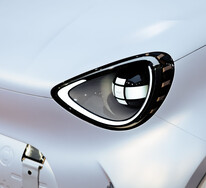 smart #2 in weiß Detailaufnahme Licht