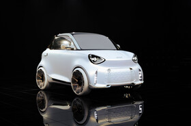 smart #2 smart #2 in weiß Seitenansicht