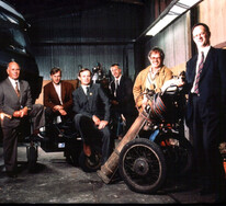 50 Jahre Autoindustriale 50 Jahre Autoindustriale - Foto der Anfänge in Bozen mit LKWs