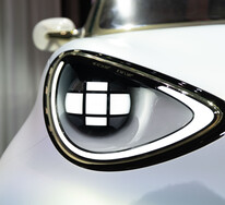 smart #2 in weiß Detailaufnahme Licht