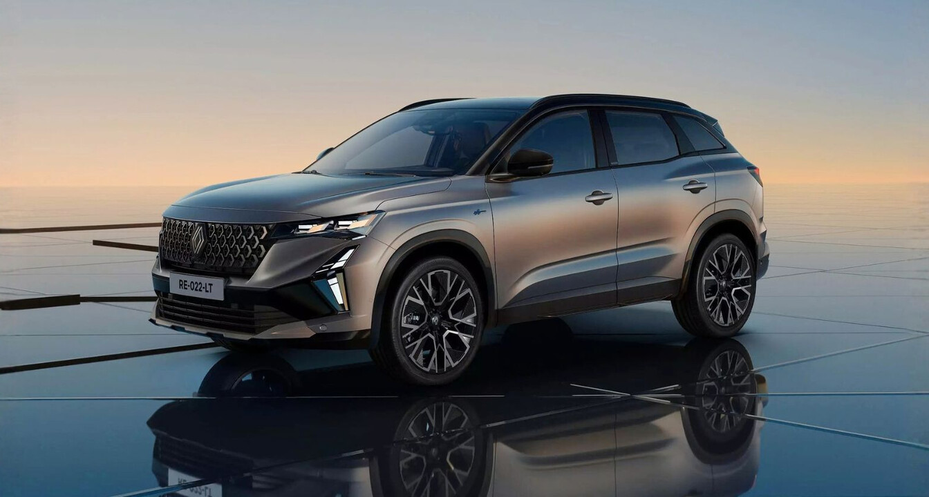 Renault Austral in grau, Seitenansicht