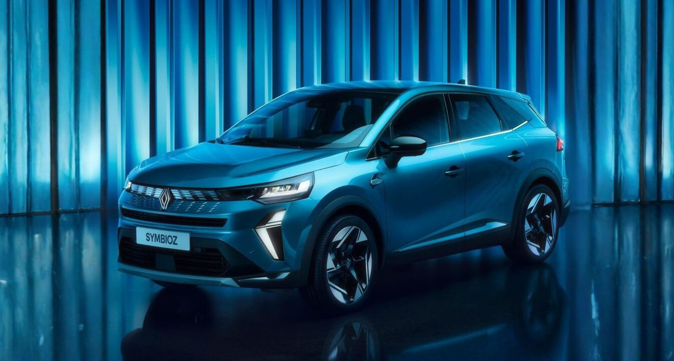 Renault Symbioz in blau, Seitenansicht